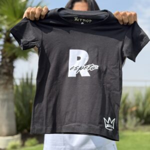 INICIO TSHIRT RESPETO COLOR NEGRO